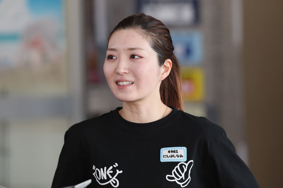 U*4様 女子ボートレーサー西橋奈未選手サイン入りトコタン帽子 証明書付き】ボートレーサー西橋奈未選手 直筆サイン入り